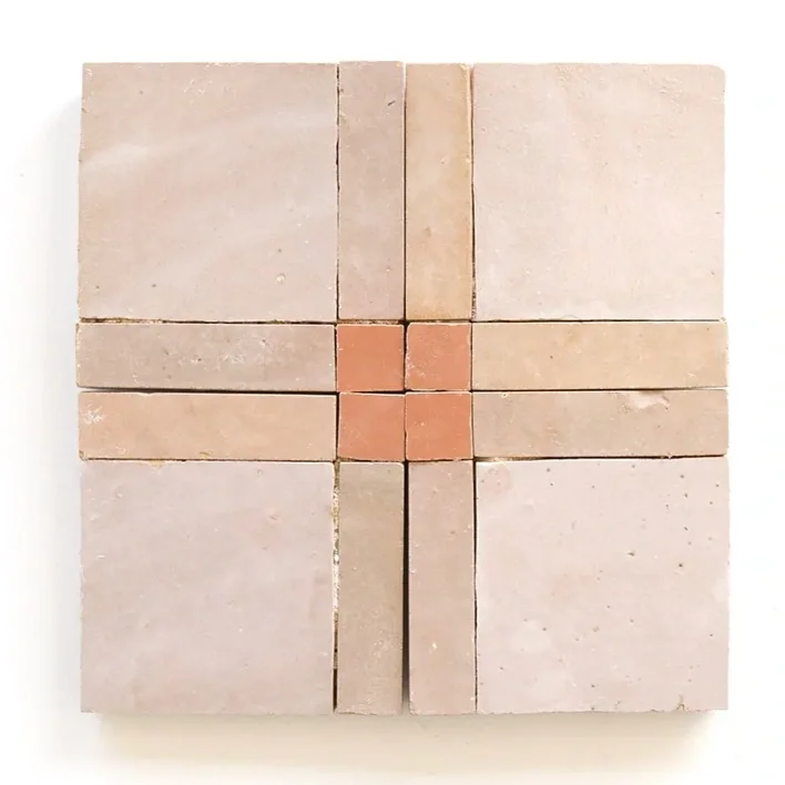 Palais Mosaic in Fawn Blossom and Umber