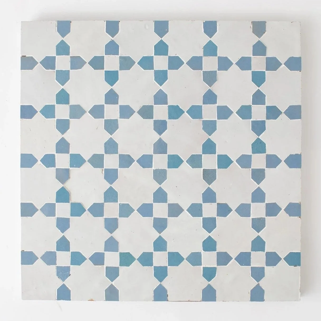 Kentira Mosaic in Silk and Glacier