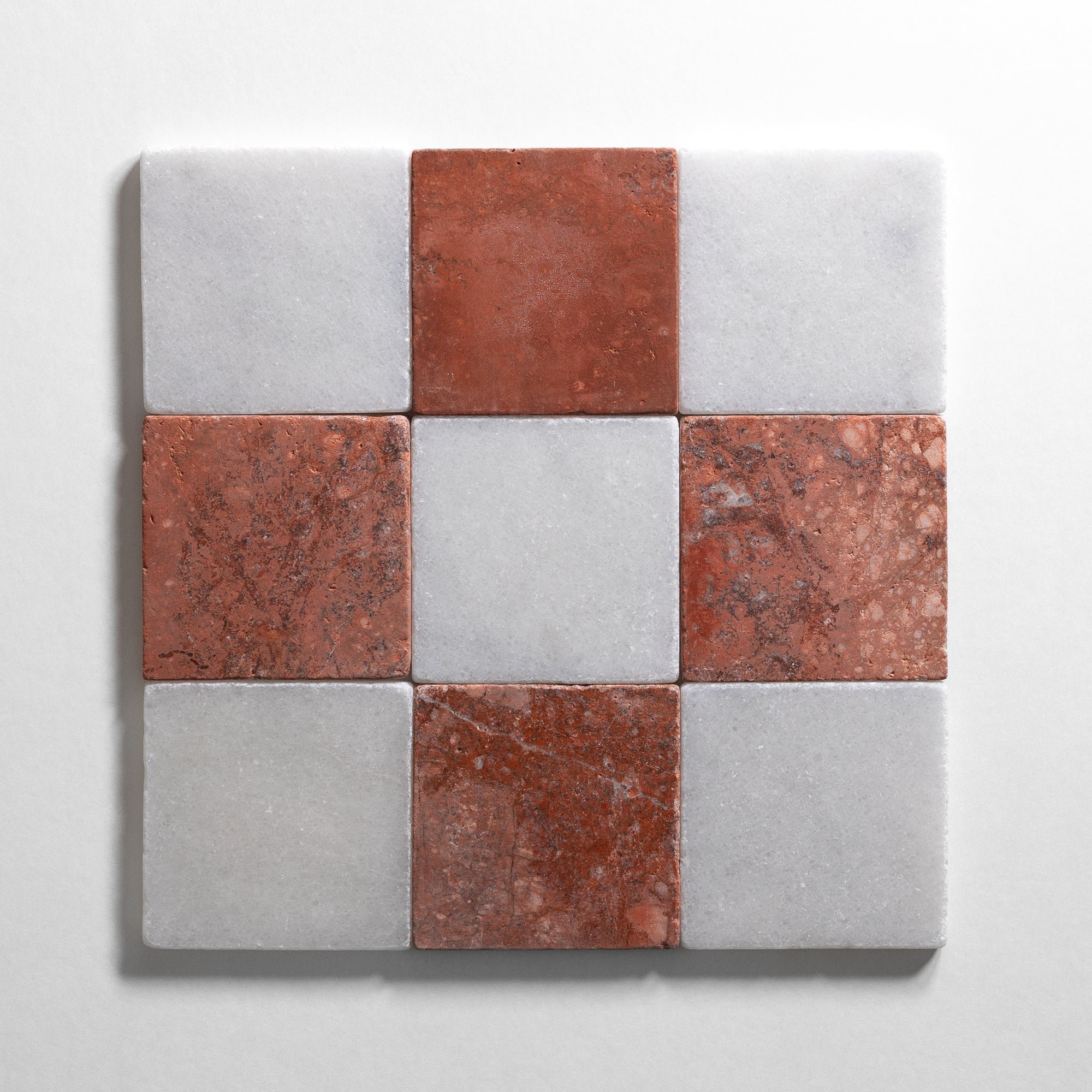 Colonial Red and Glacier White