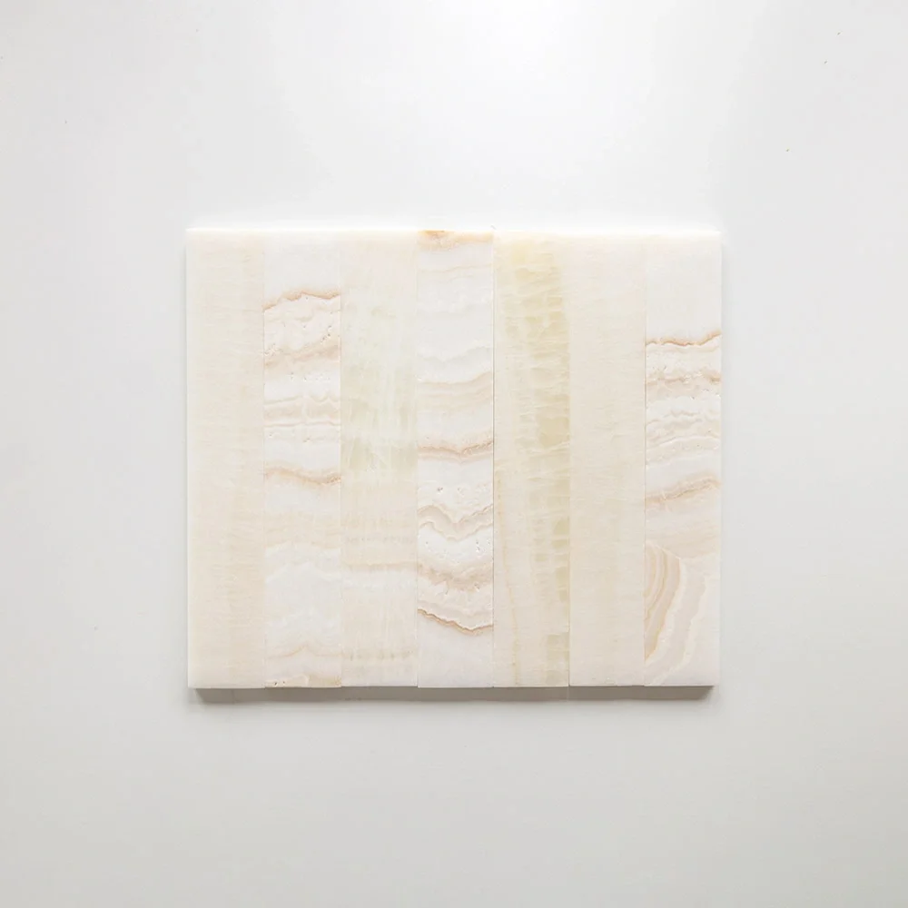 Onyx Pillowed & Leathered 2"x12"