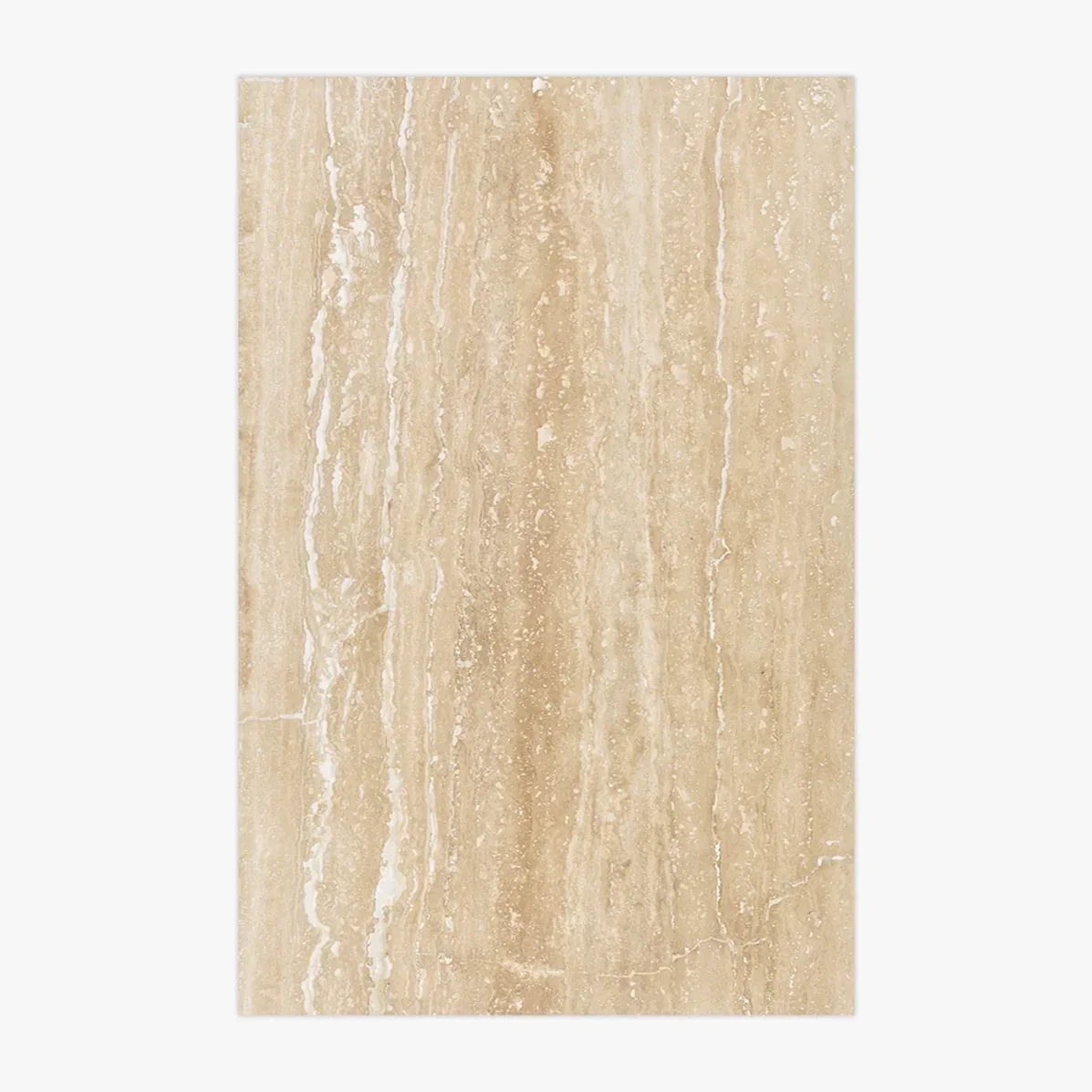 Ivory Light Vein Cut Honed & Filled Travertine