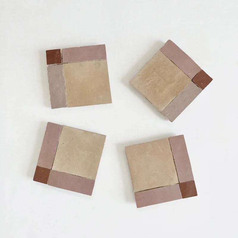 Clay, Moroccan Pink & Rust