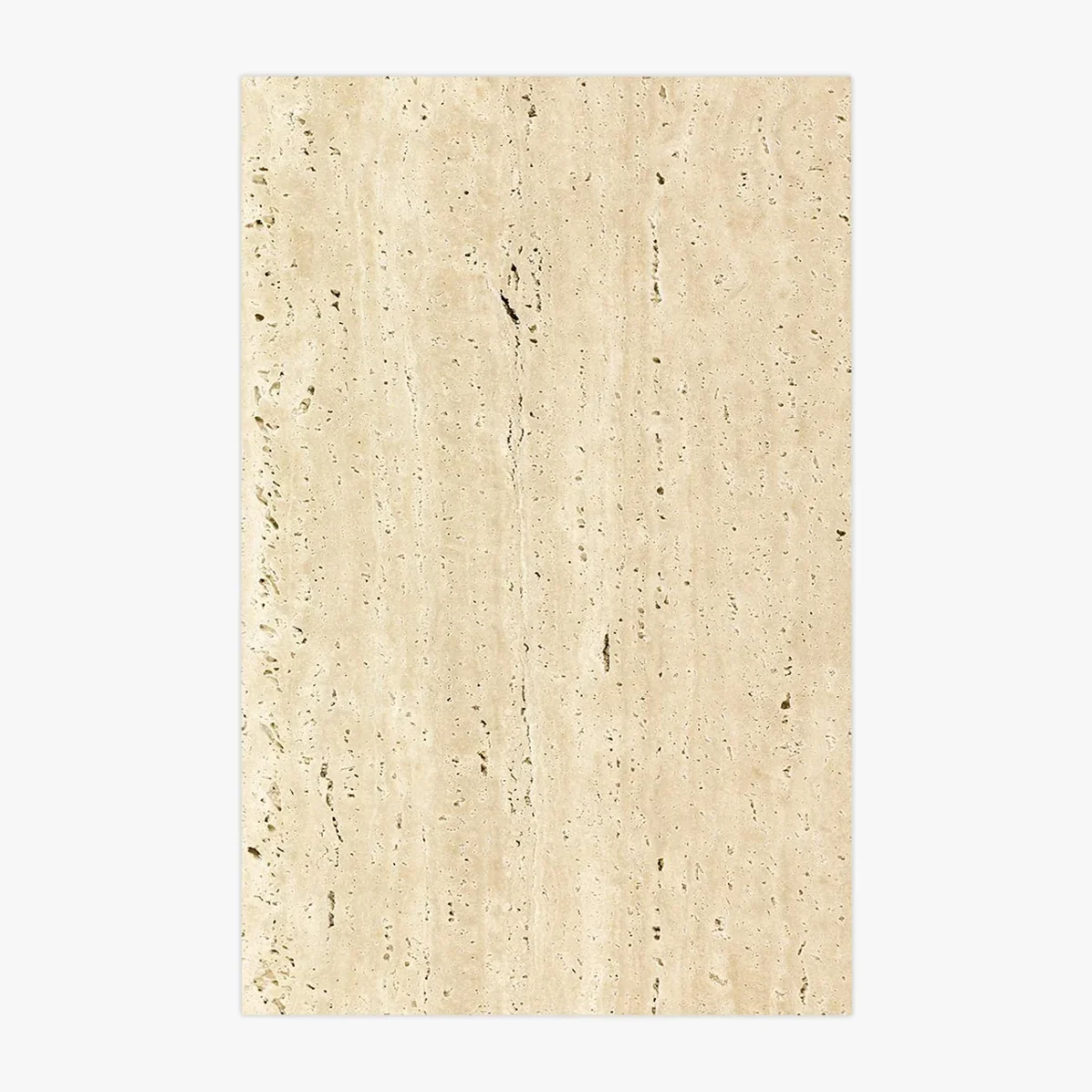 Ivory Light Vein Cut Unfilled & Brushed Travertine 