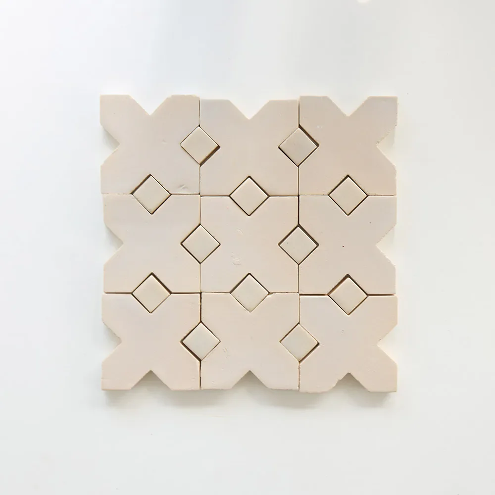 Lustreware Cross and Dot