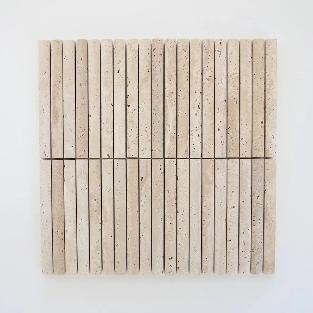 Light Travertine Ridges