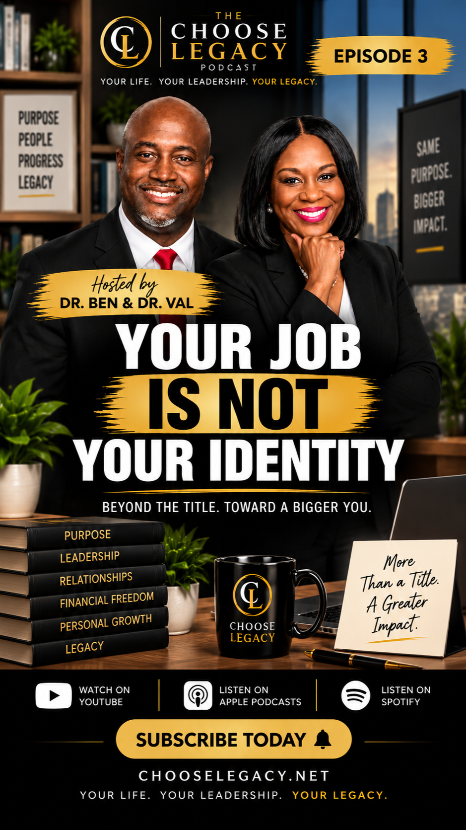 S1E3: Your Job is Not Your Identity