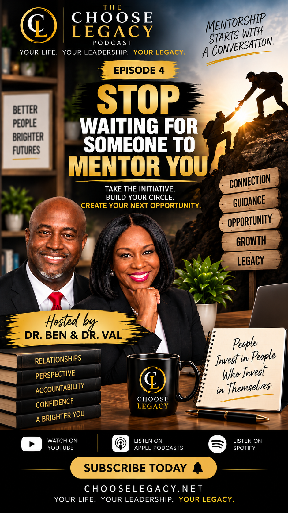 S1E4: Stop Waiting for Someone To Mentor