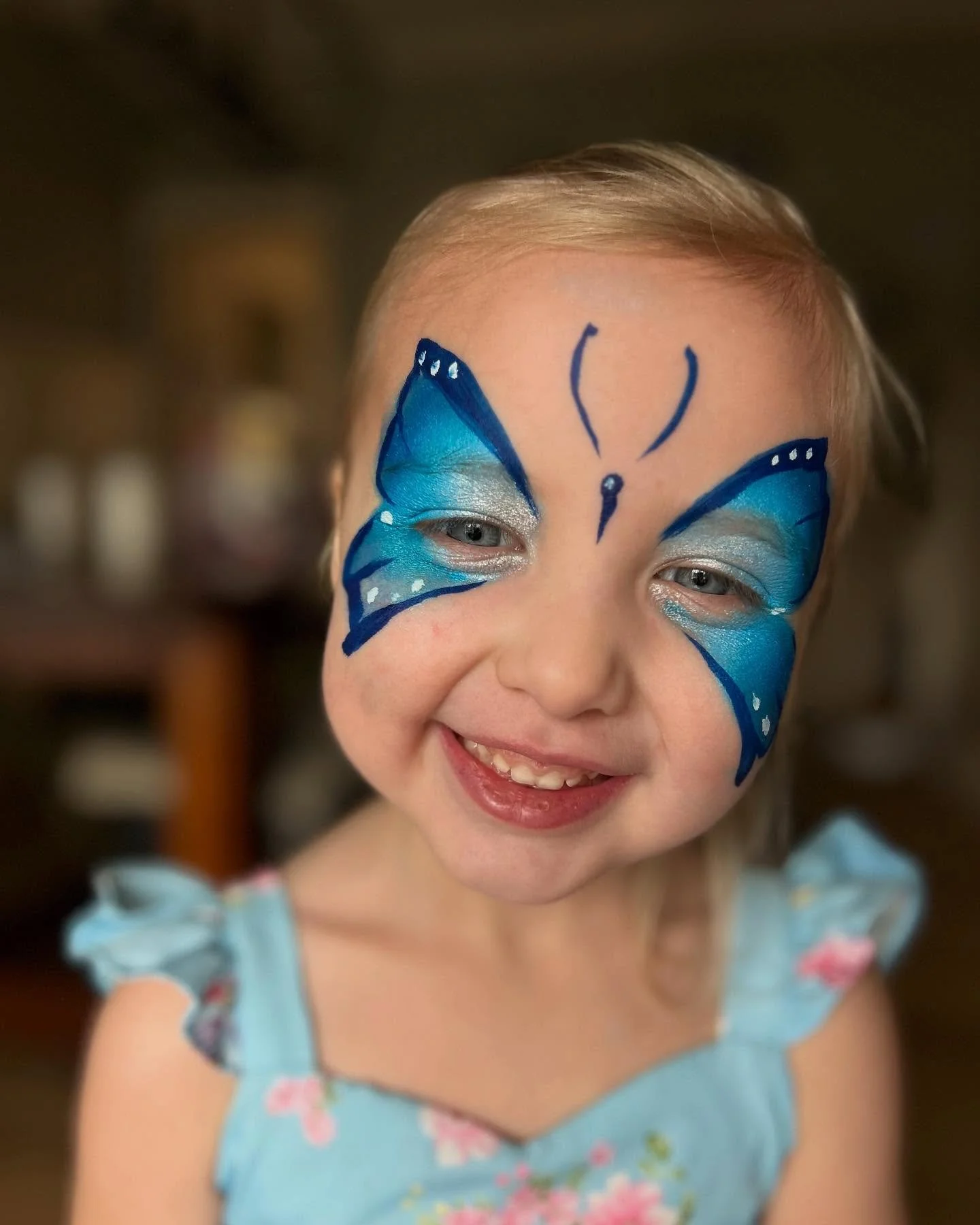 Little blue butterfly. 🥰 🦋