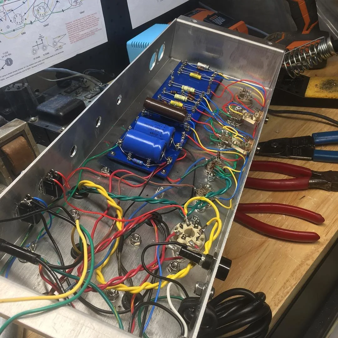 First guitar amp wiring