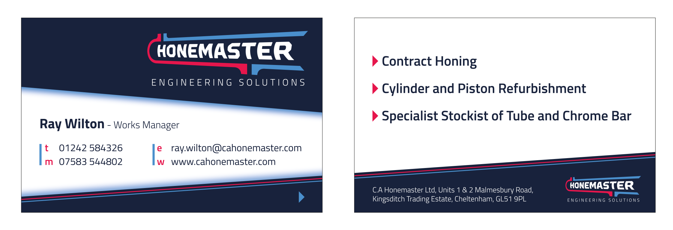 Business card design for Honemaster.png