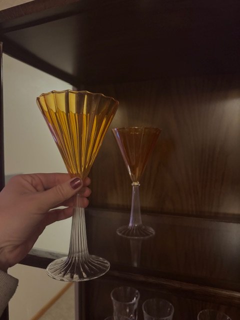 Fluted Martini Glass Set