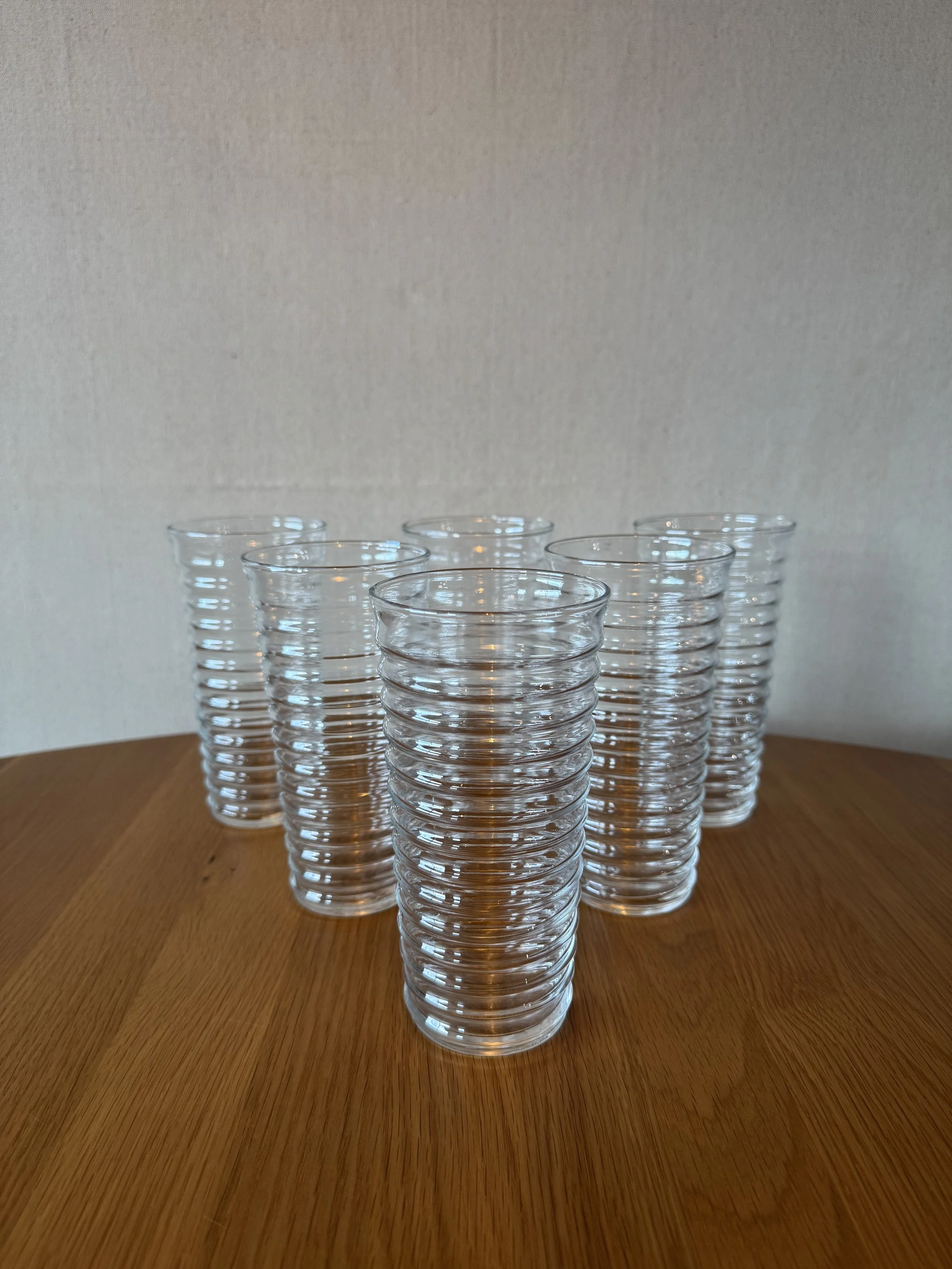 Ribbed Glasses