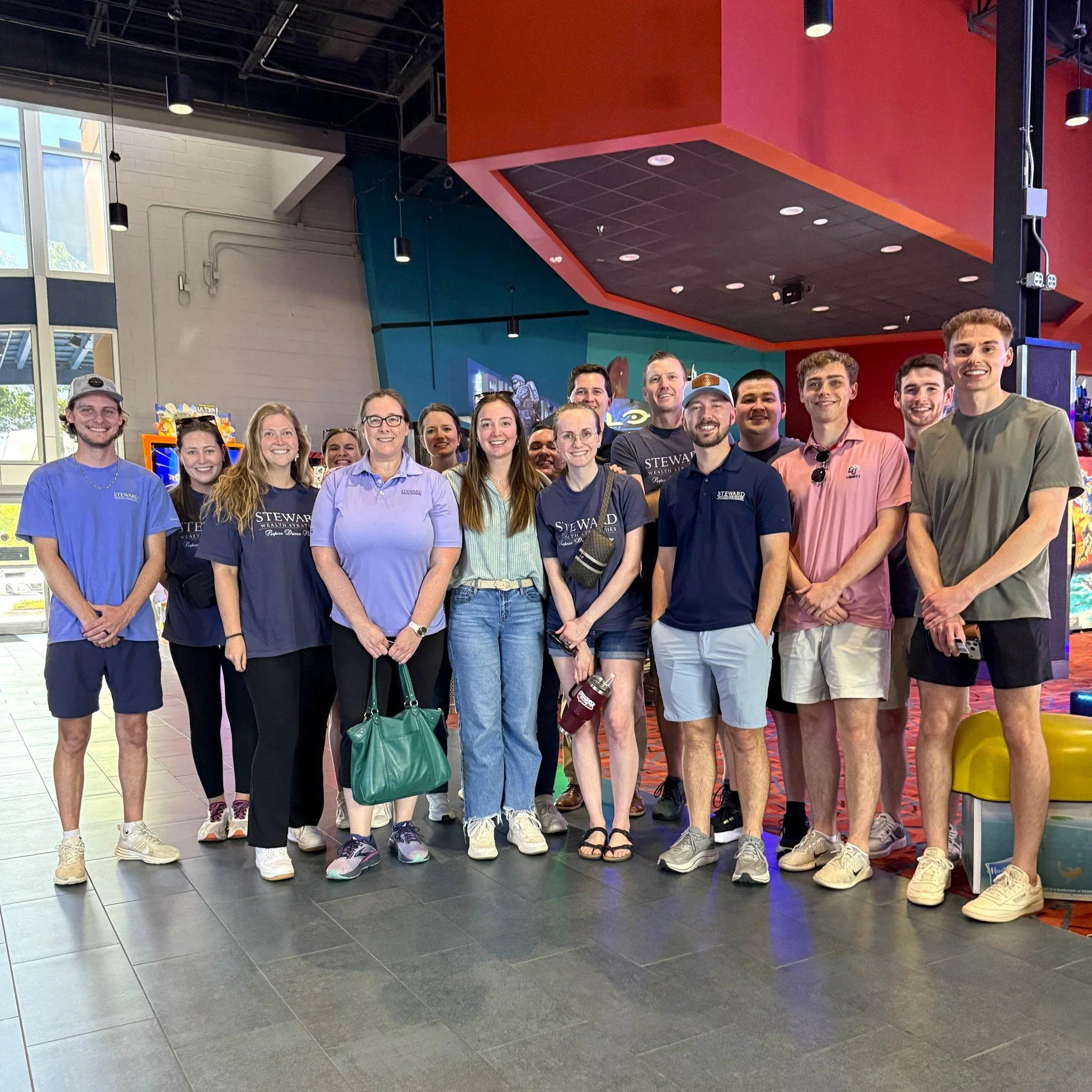A fun day out of the office with the team at Frankie's Fun Park 🎉