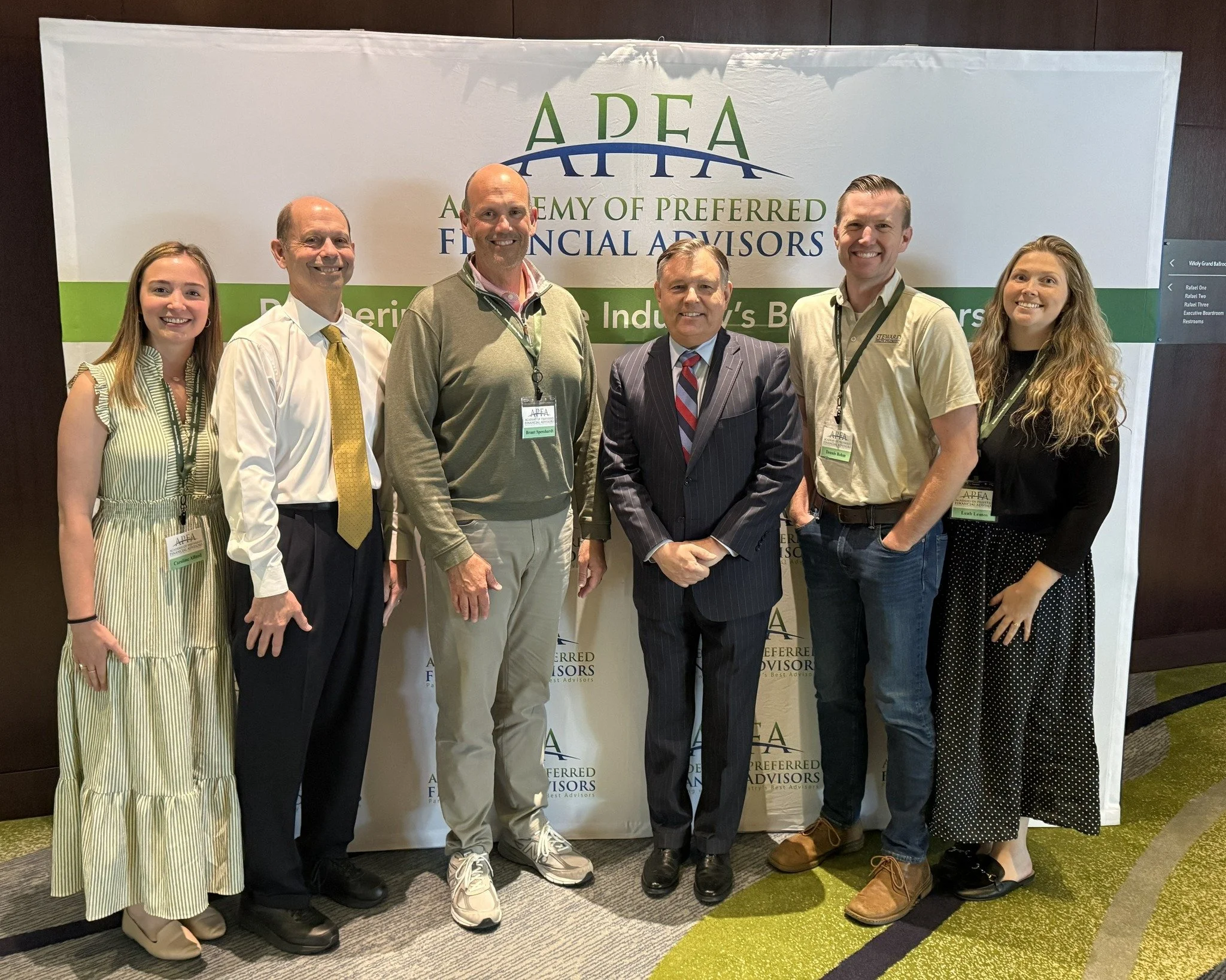 We had an incredible time attending the APFA Conference in Las Vegas!

A special thank you to workshop speakers Kenneth Unger, Robert Keebler, and Chad Smith for sharing valuable insights and education throughout the conference, as well as the entire