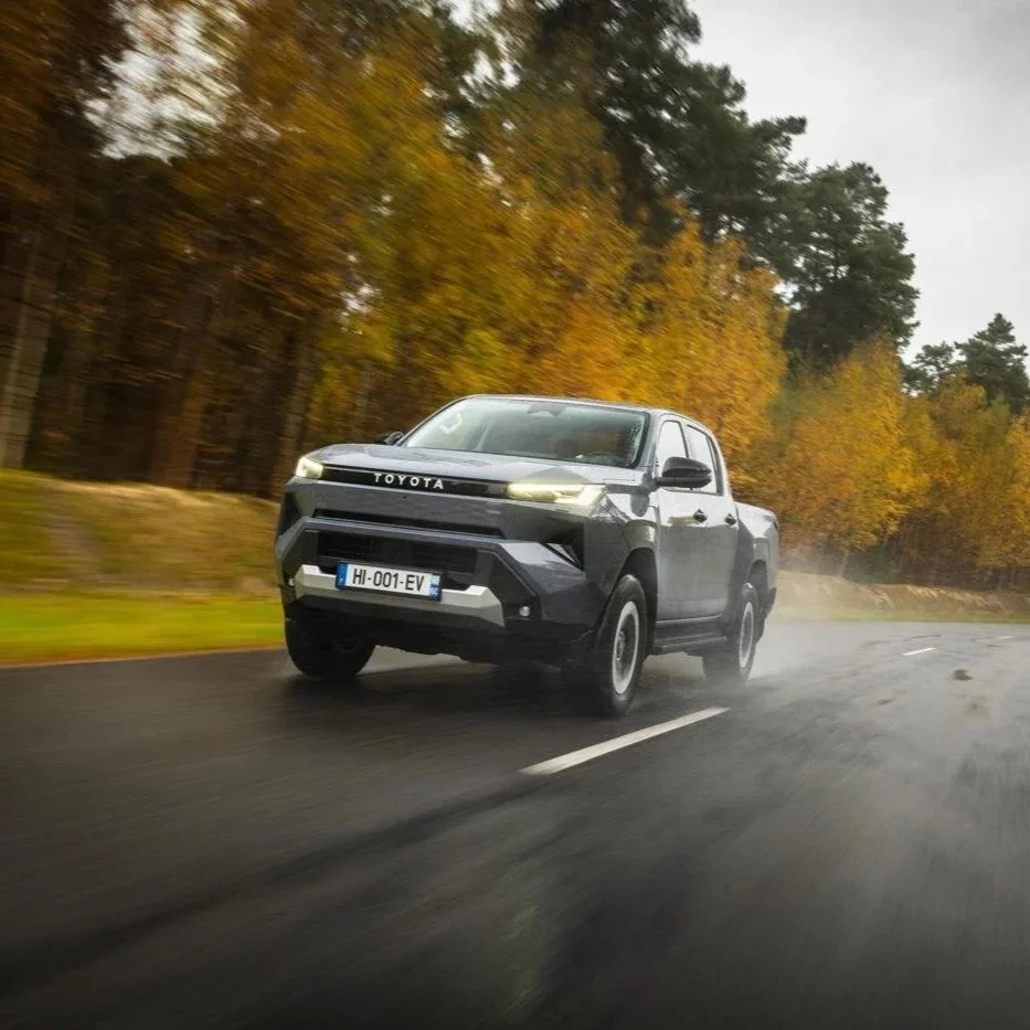 Toyota Joins the Electric Truck Race With an Electric Version of the Hilux