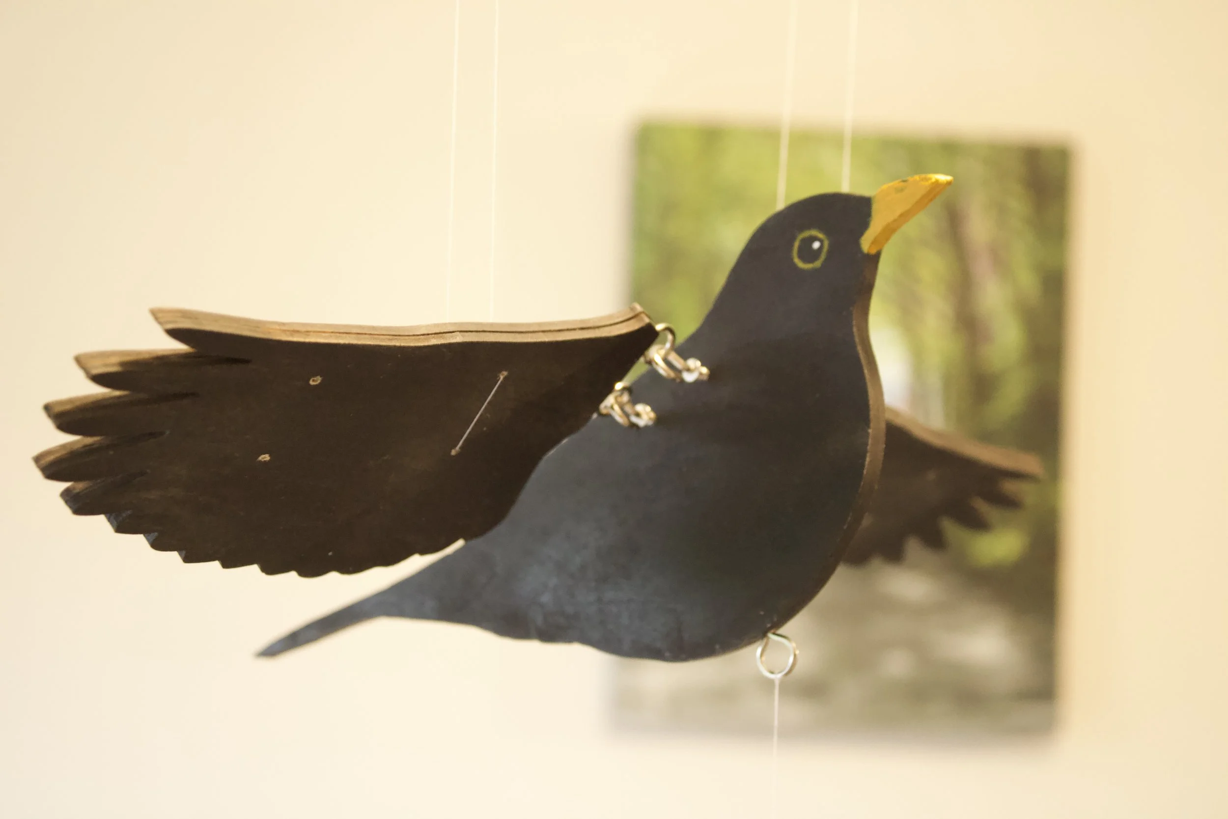 Móibíl Loin Dhuibh / Blackbird Mobile