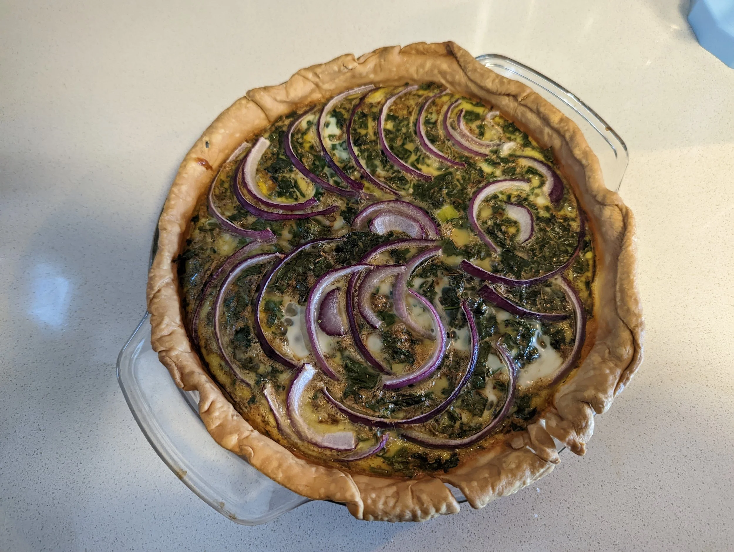 kale quiche