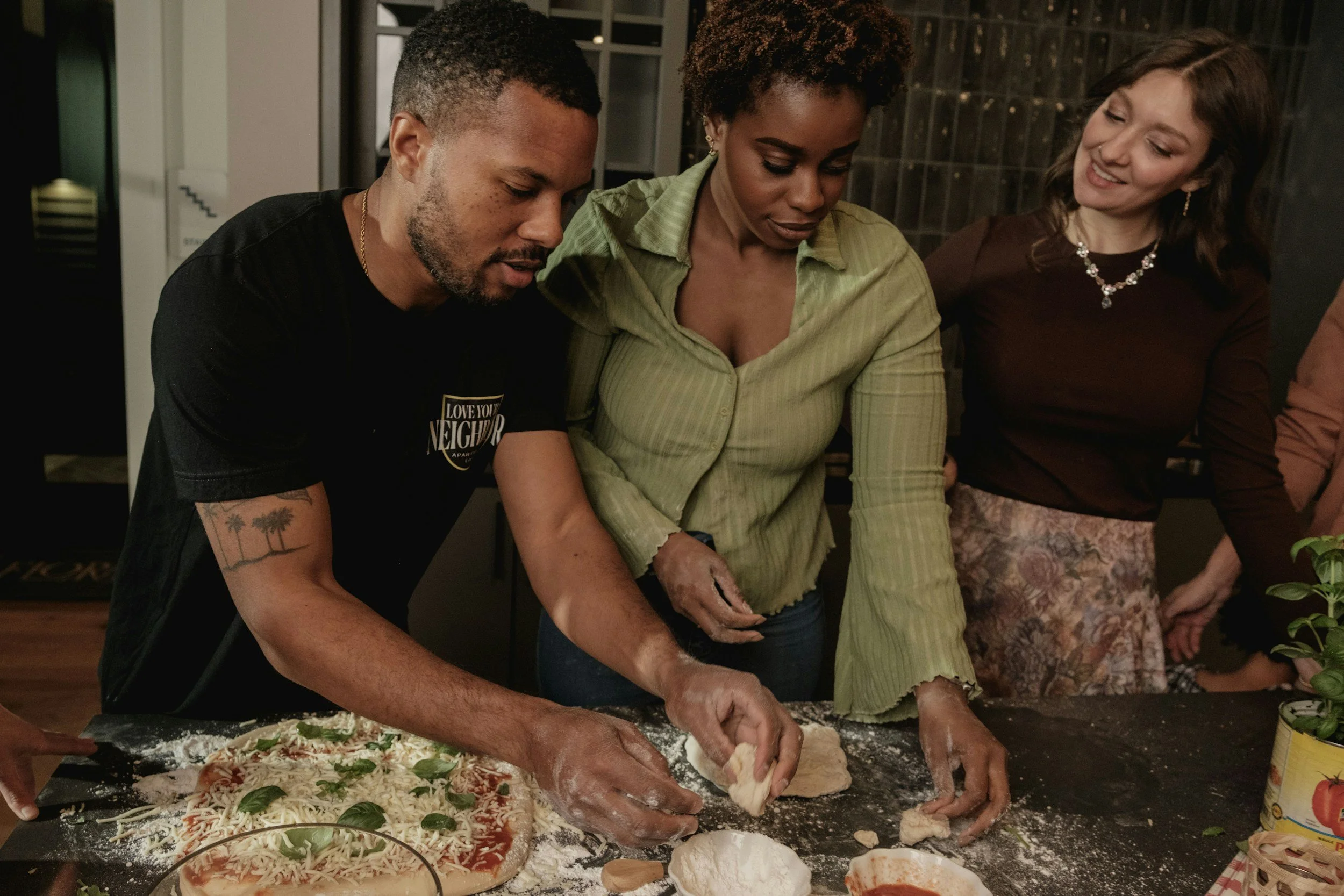 Hire a personal chef to help create meals for your caregiver and teach you how to cook