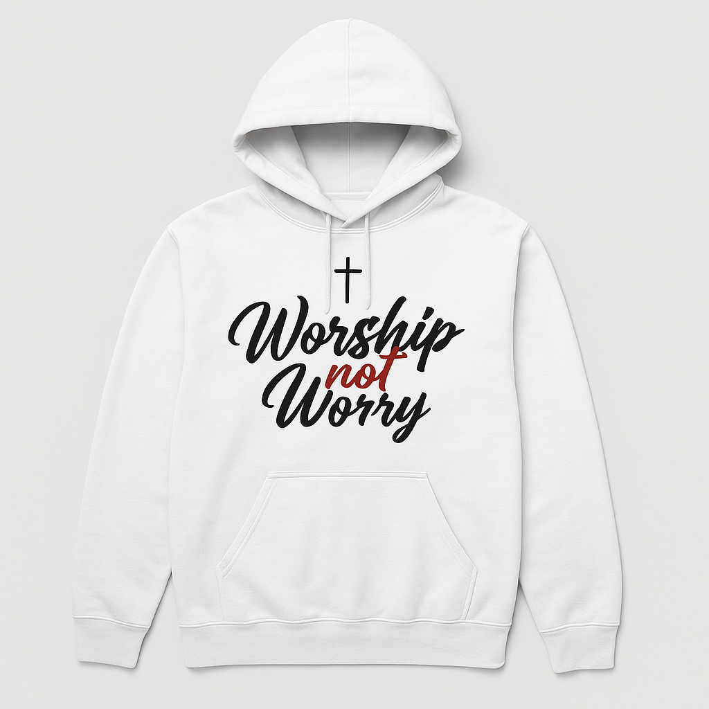 WNW Unisex Hoodie w/ Black and Red Logo