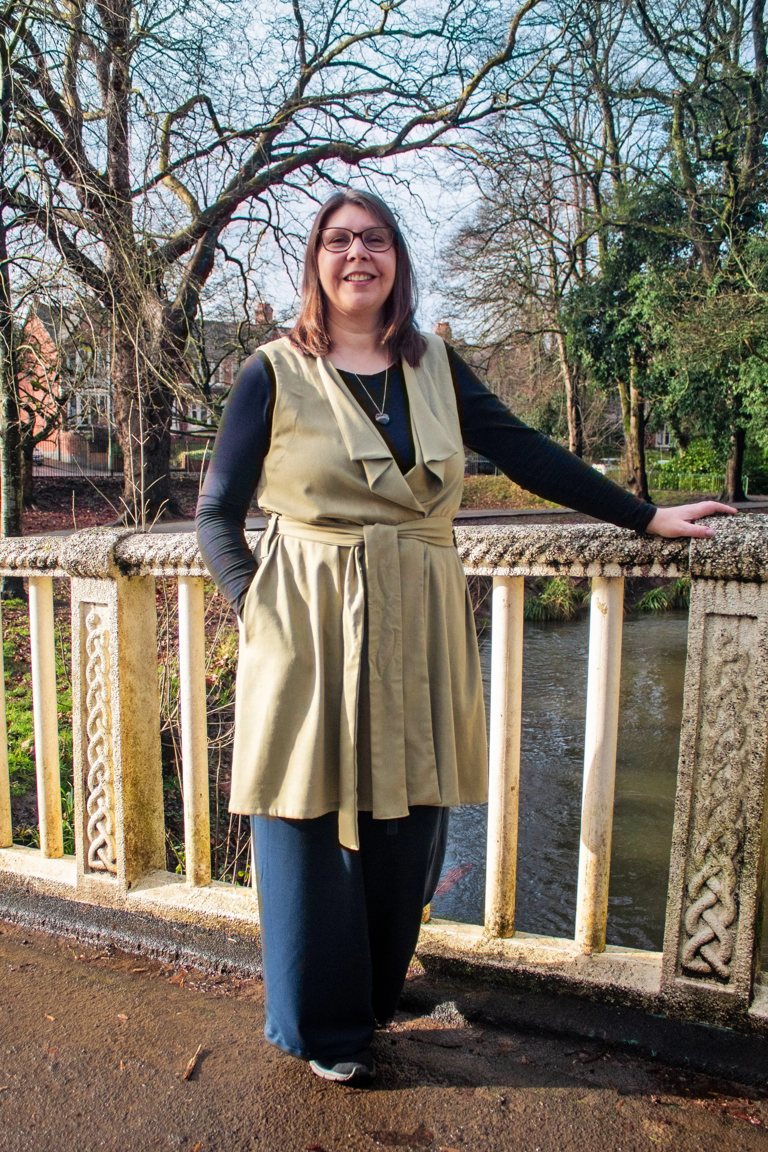 The Rosie Sleeveless Wrap