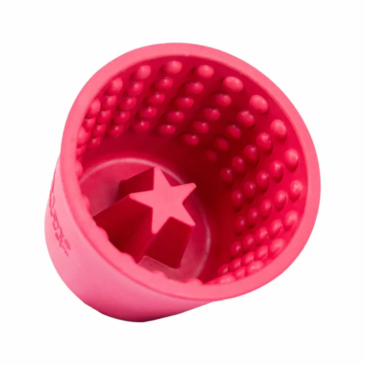 LickiMat-Yoggie-Pot-Pink-Slow-Feeder-Nubs-Ridges.webp