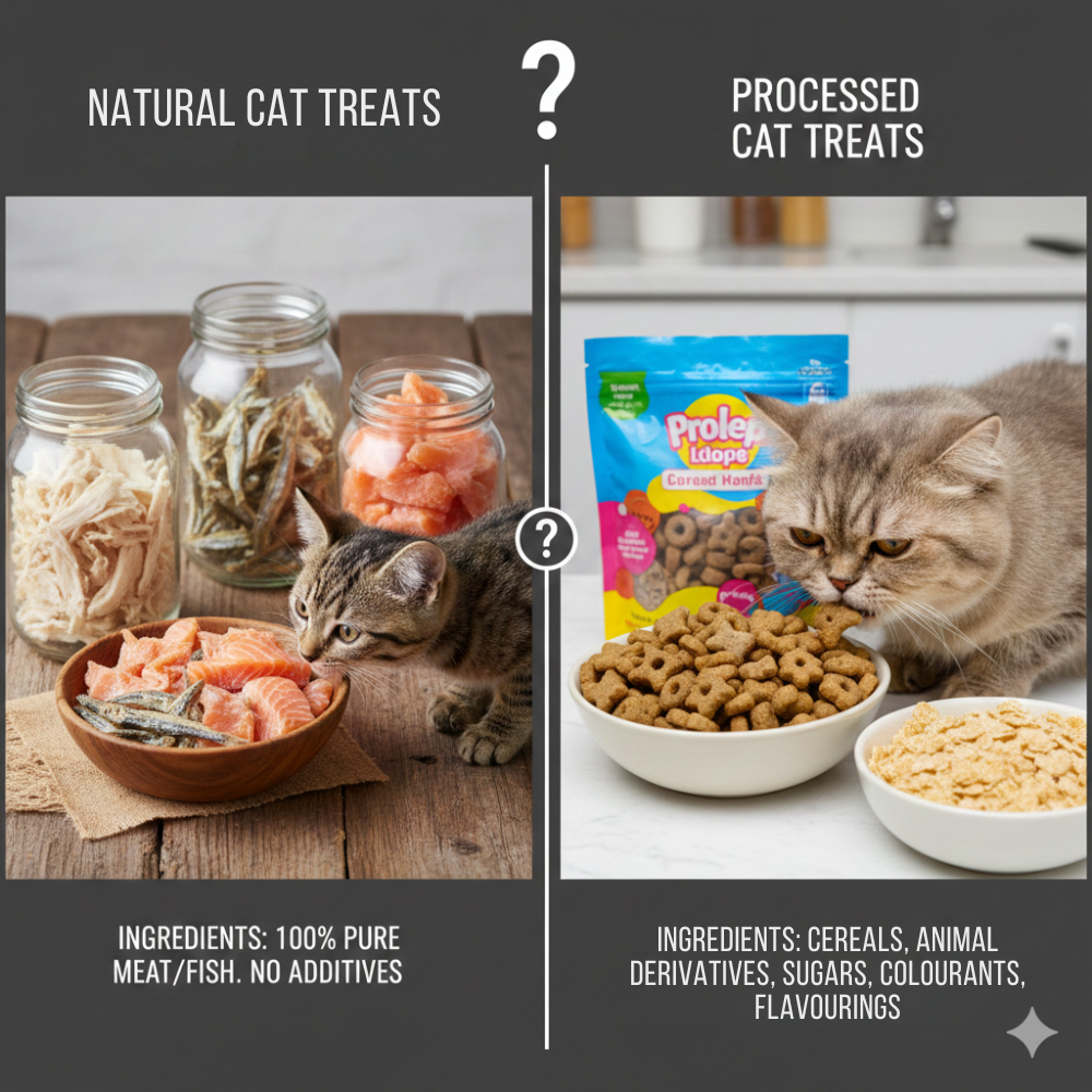 Are Natural Cat Treats Healthier Than Regular Cat Treats?