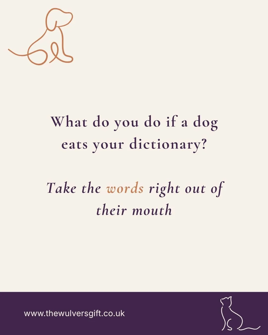#thewulversgift #dogjokes #dogloversuk #doghumour