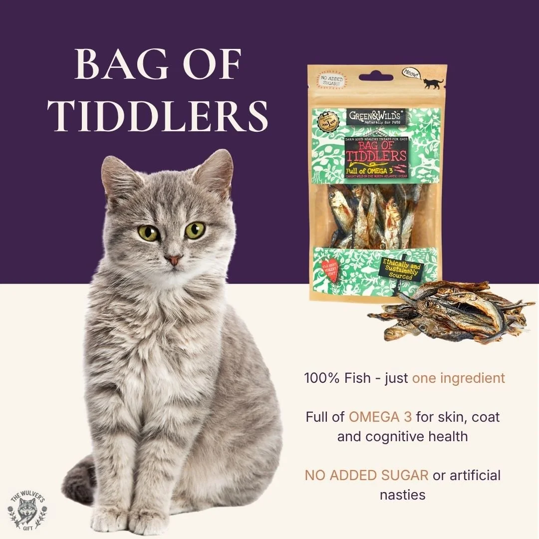 Does your cat go crazy for seafood, or are they strictly team chicken? 🐟

Tiddlers are a huge hit for picky eaters and delicate tummies alike.

🔗 Link in bio to treat your feline friend today.