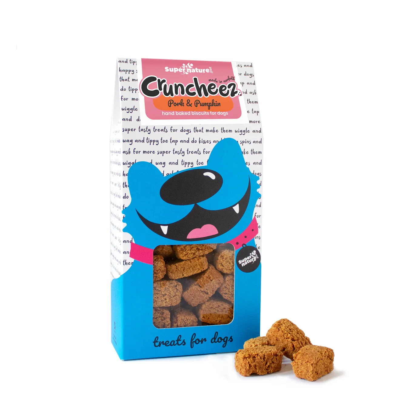 SuperNature Cruncheez Pork and Pumpkin Biscuits.webp