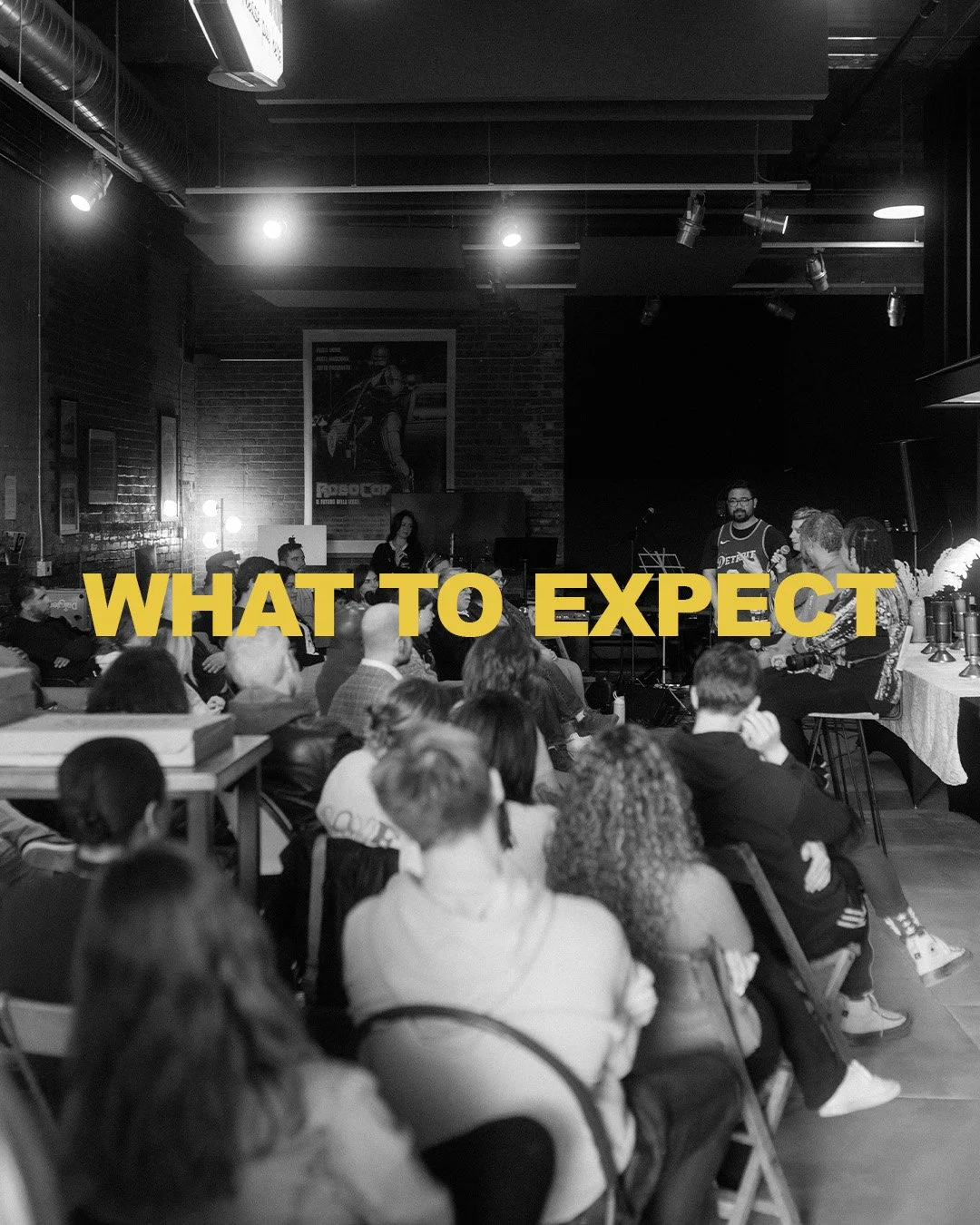 What will happen at Detroit Rising?
We&rsquo;ll have pizza available, praise and worship, a brief talk, Confession, and Eucharistic adoration. Not sure what that is? No problem. We'll fill you in! 

Who&rsquo;s it for?
We are a community of Roman Cat