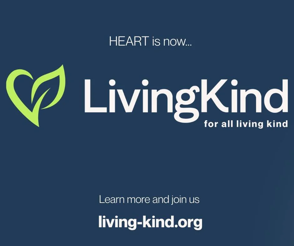After 25 years as HEART, we are now LivingKind.

Our name is changing, but our mission is not.

Students are not only learning how the world works, but realizing they can shape it. For years, we&rsquo;ve seen what happens when young people engage wit