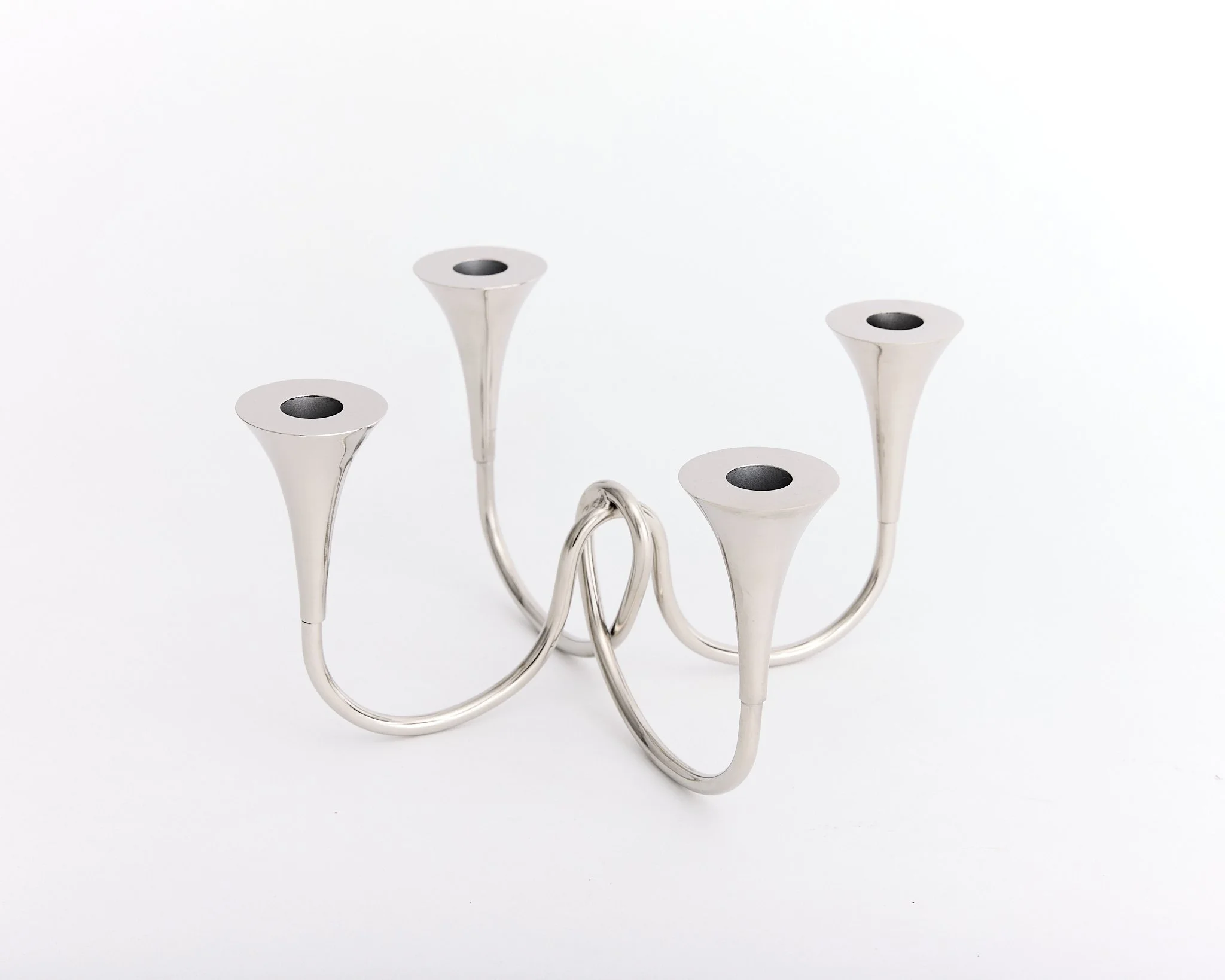 4 CANDLE CENTERPIECE, H5.3" X W11", $15, 3 TOTAL