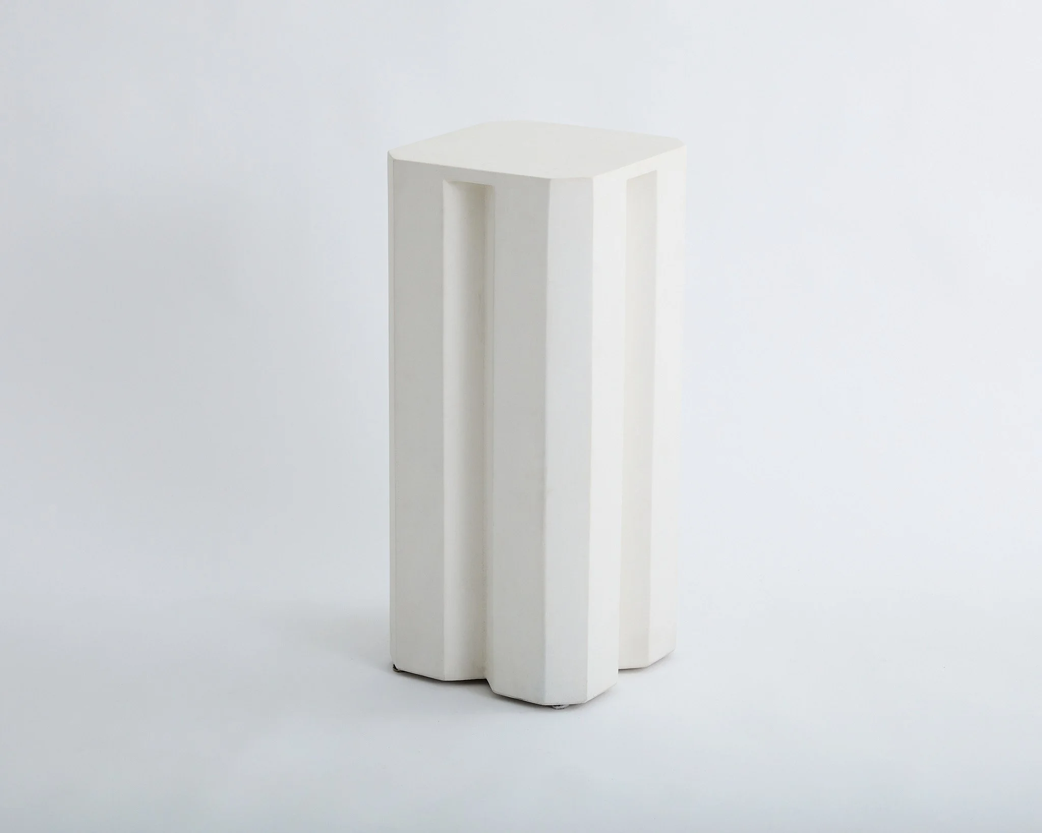 Large Hex Pedestal, $75, H27" x W12" x D12", Single