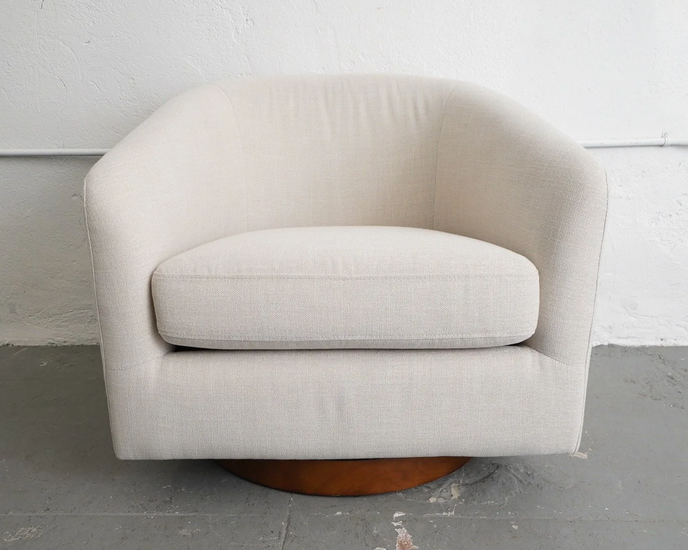 Swivel Chair, $165, H28" x W32" x D28", 2 Available
