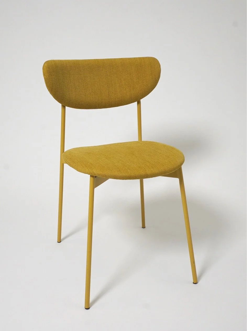 Yellow Petal Chair, $75, H31" x W19" x D19", 1 Total