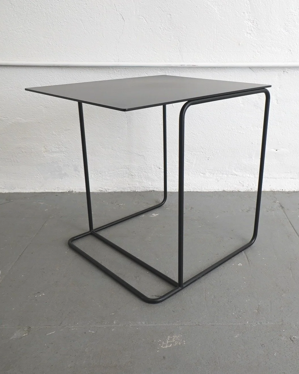 Black Metal Nesting Table, $65, H20" x W20" x D18", 2 Total