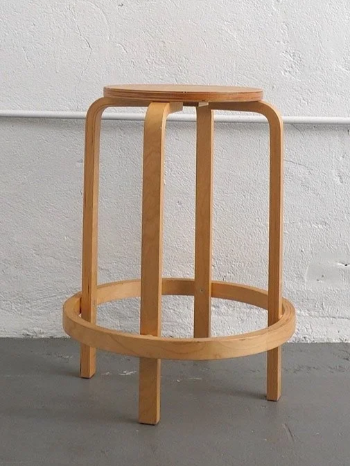 Bentwood Oak Counter Stool, $35, H24.5" x W19" x D19", 1 Total