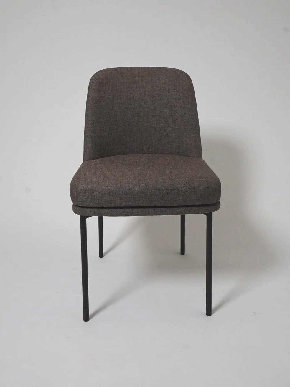 Brown & Black Upholstered Chair, $45, H32" x W19" x D21", 1 Total