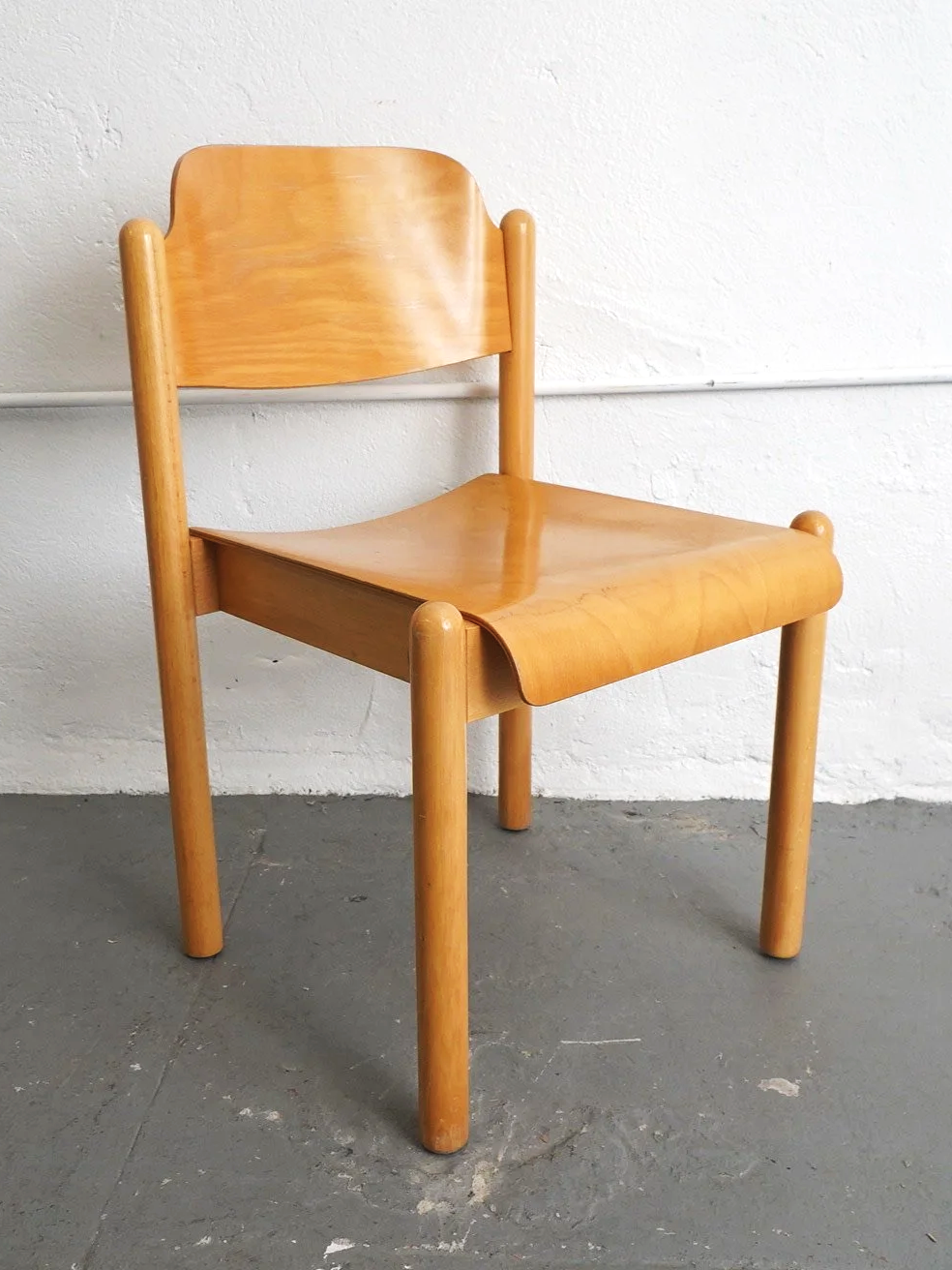 Vintage Thonet Stacking Chair, $135, H32" x W20" x D20", 2 Total