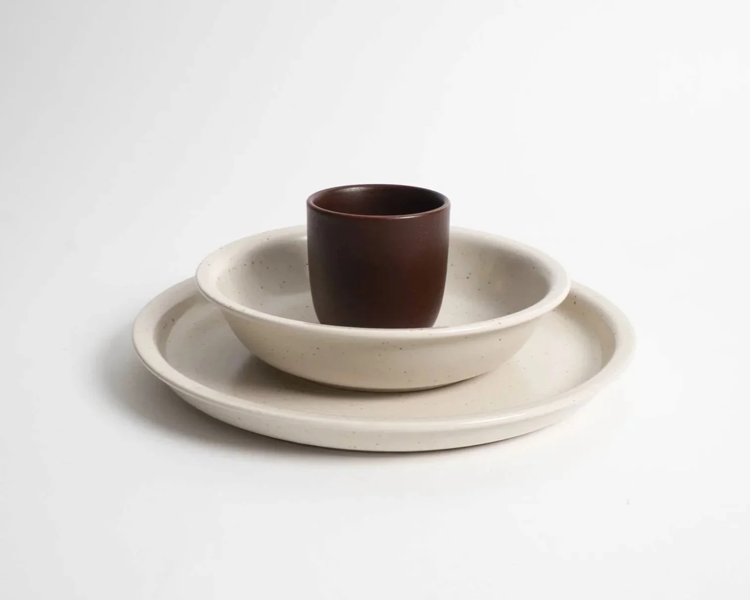 Speckled Modern Dinner Set, $10 per person, 50 total sets