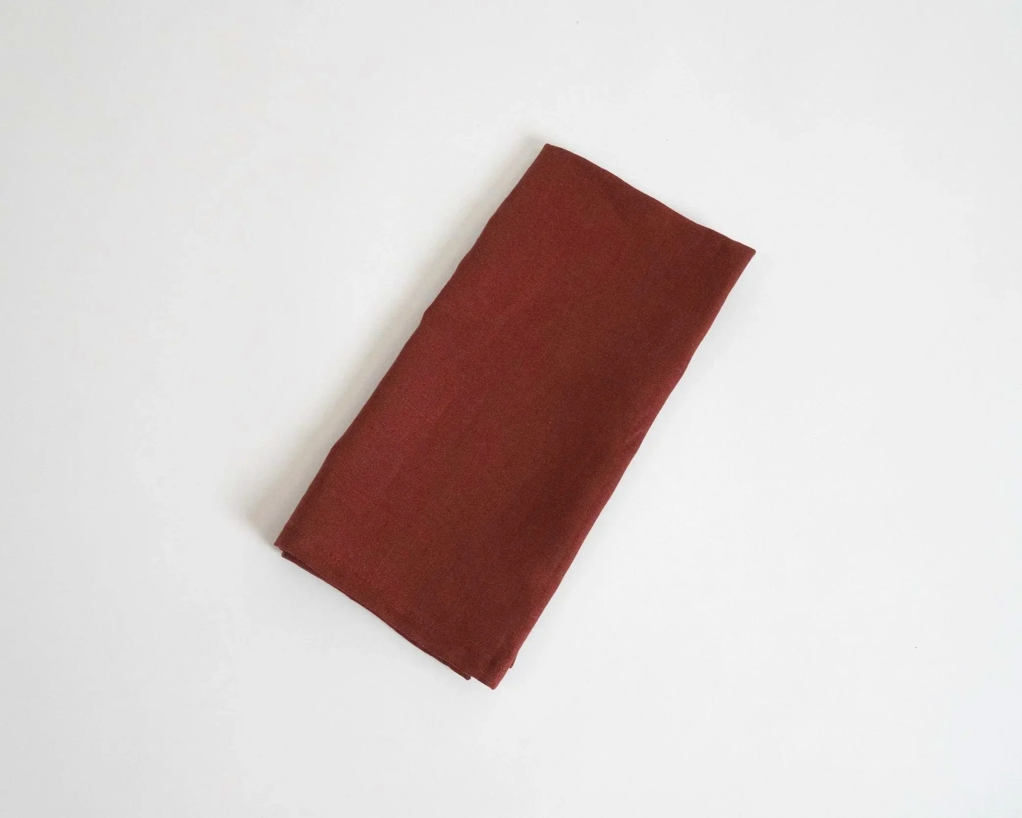 Burgundy Linen Napkin, $4 each, 50 total