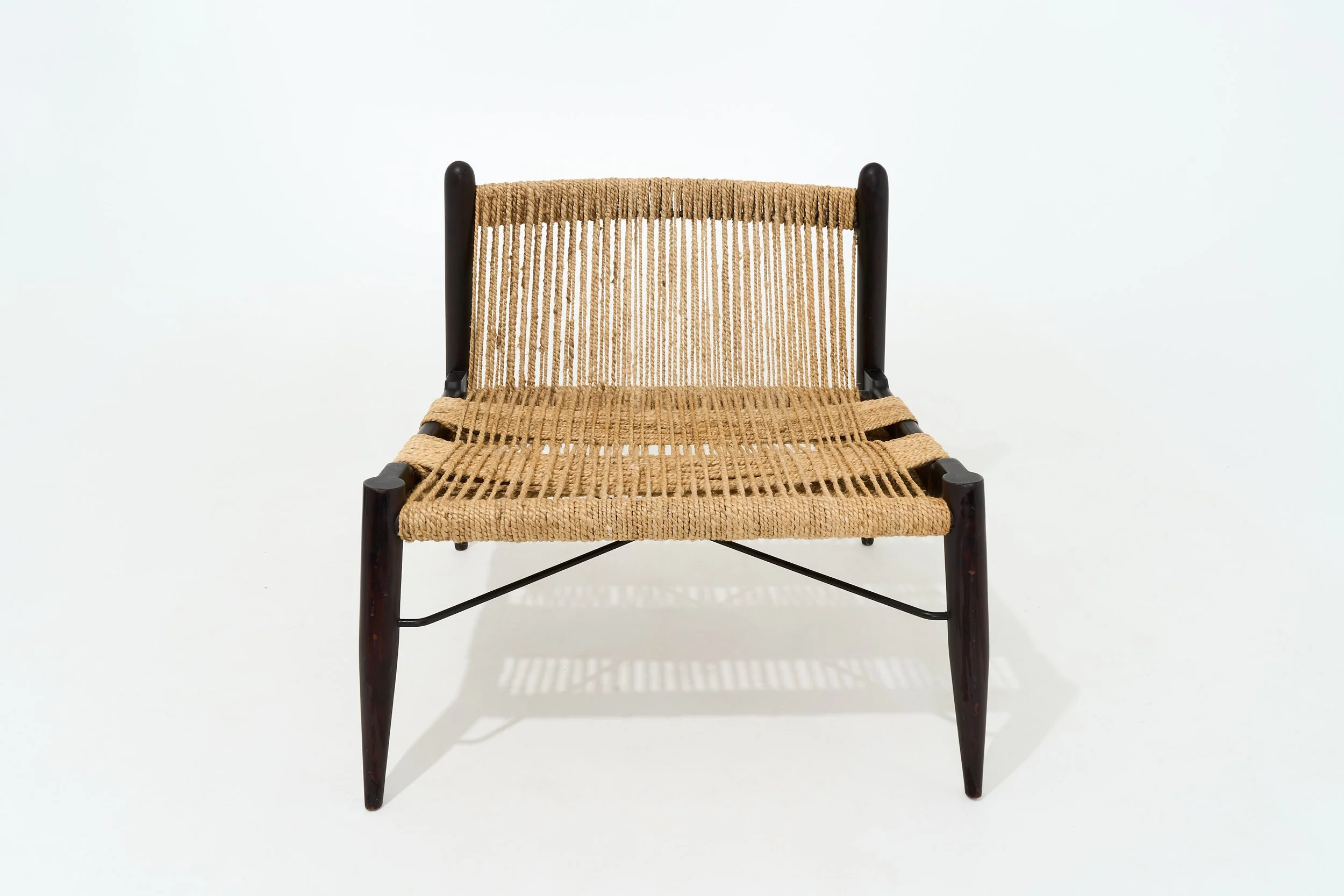 WOVEN TWINE LOW BACK ACCENT CHAIR, $160, H26" X W29" X D25", #00650, SINGLE