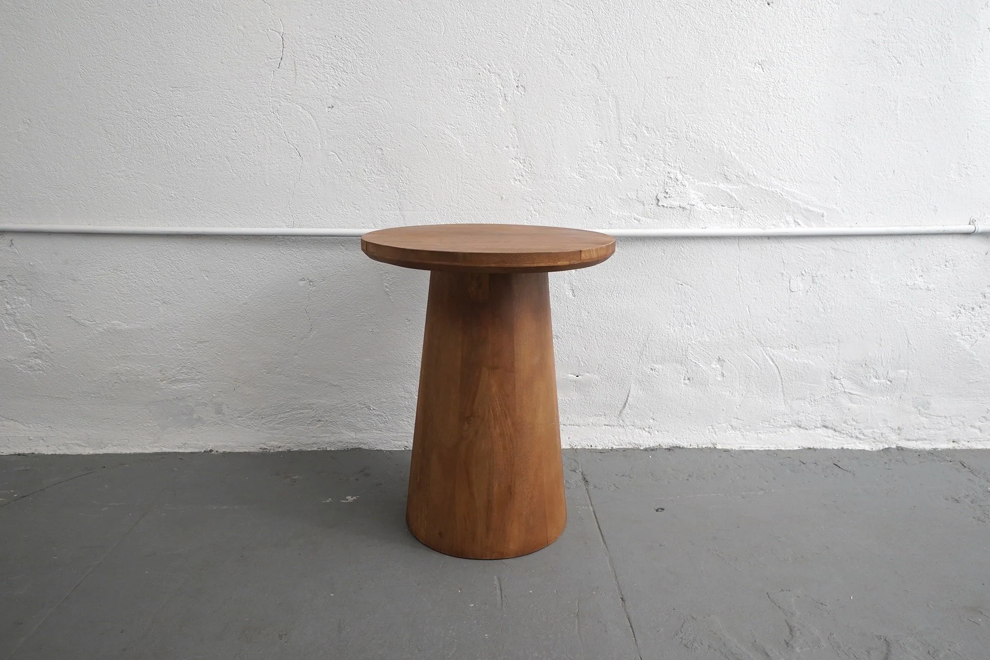 Small Mango Wood End Table, $40, H22" x W18" x D18, 2 Total