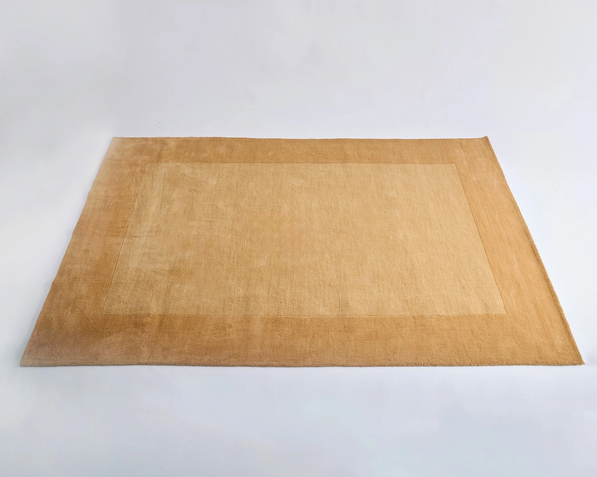 GOLDEN YELLOW RUG,  $250, 105" X 131"