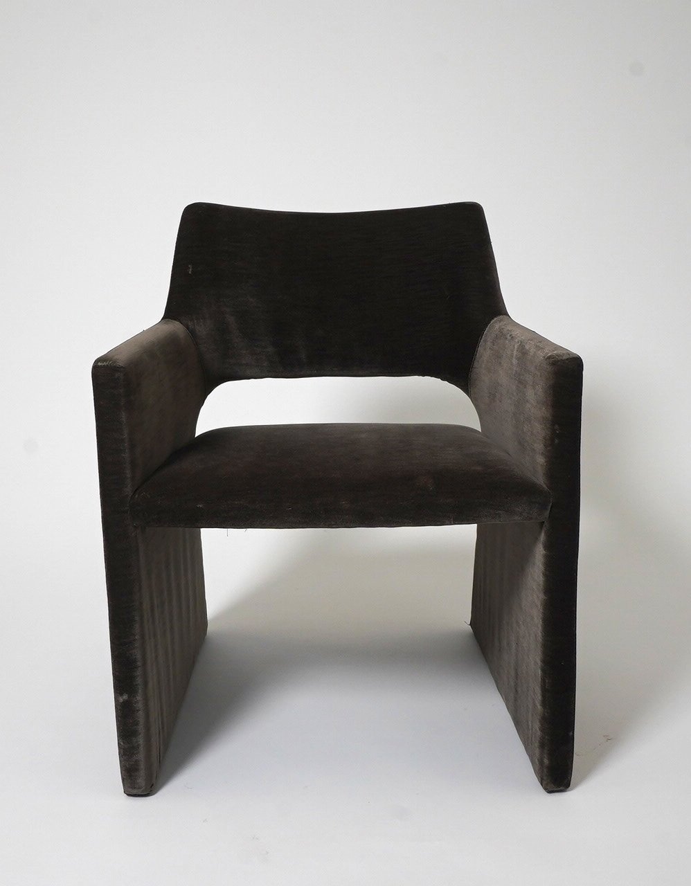 Mink Velvet Dining Chair, $135, H31" x W25" x D22", 4 Total
