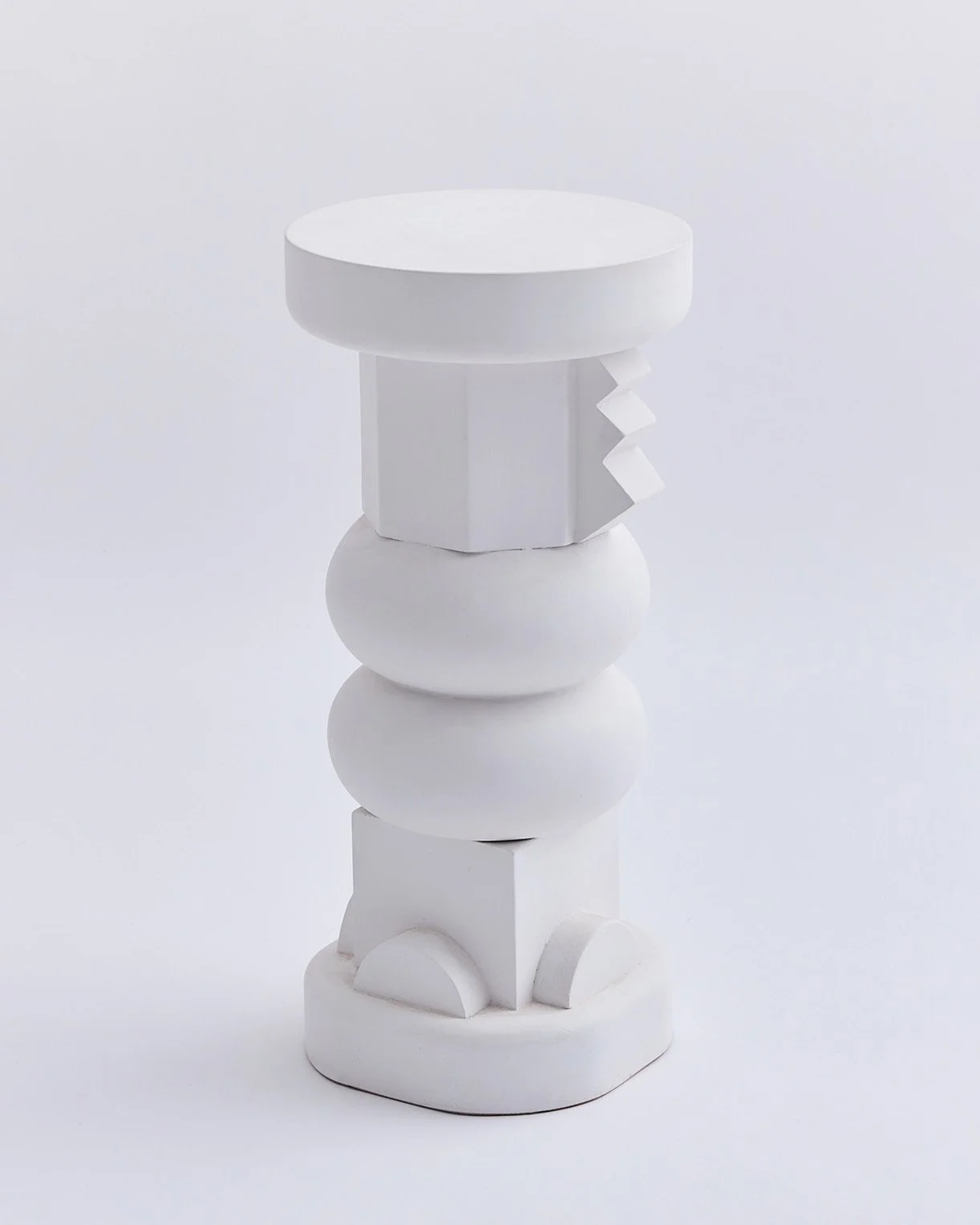 Small Geo Pedestal, $80, H26" x W12" x D12", 2 Total