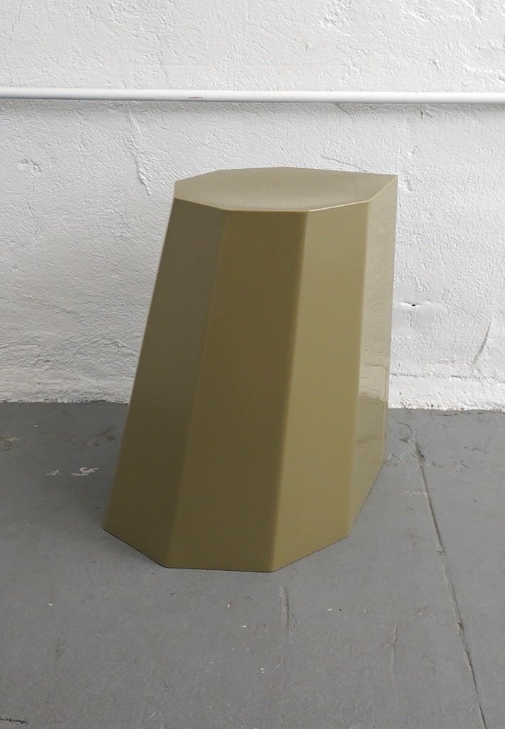 Pistachio Circus Stool, $55, H17.5" x W18" x D14.5", Single