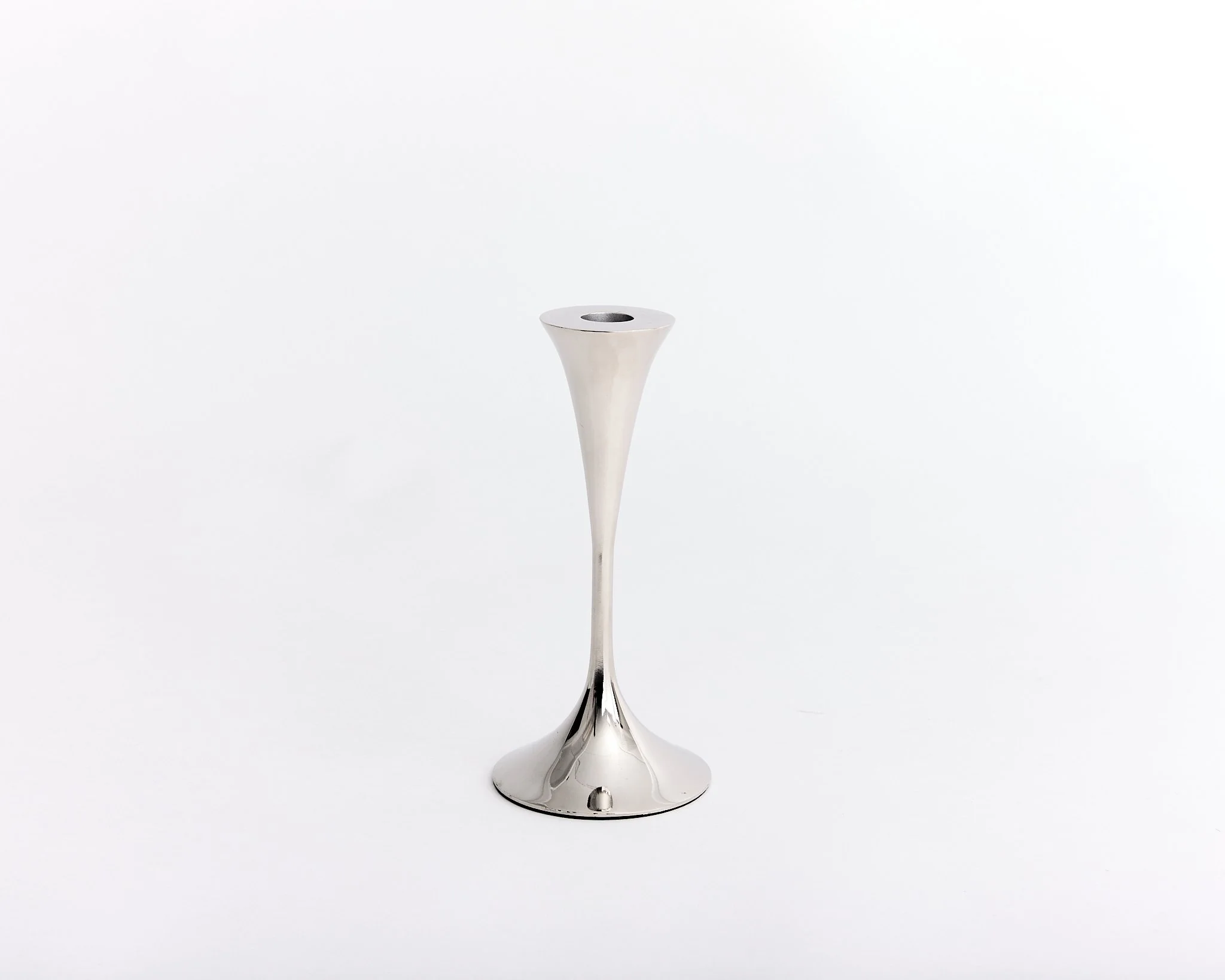 8” CHROME CANDLESTICK, $7 each, 10 TOTAL