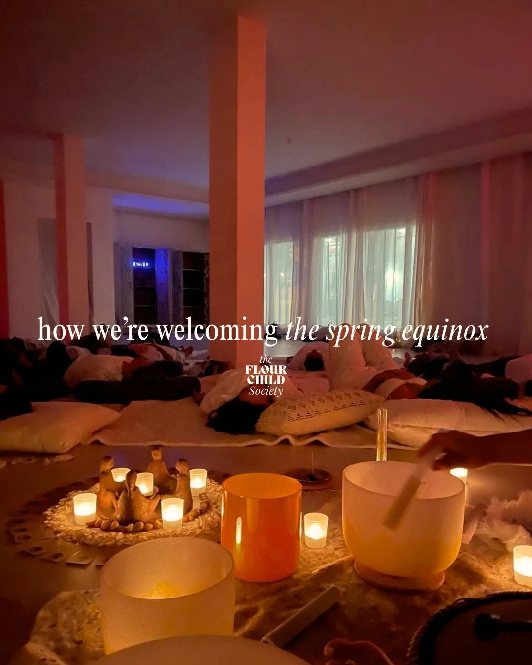 Spring is for new beginnings and new friendships 🌷We&rsquo;re so excited to spend an afternoon at @summer_st_wellness slowing down and welcoming the new season with restorative yoga, a crystal singing bowl sound bath and guided journaling with @disc