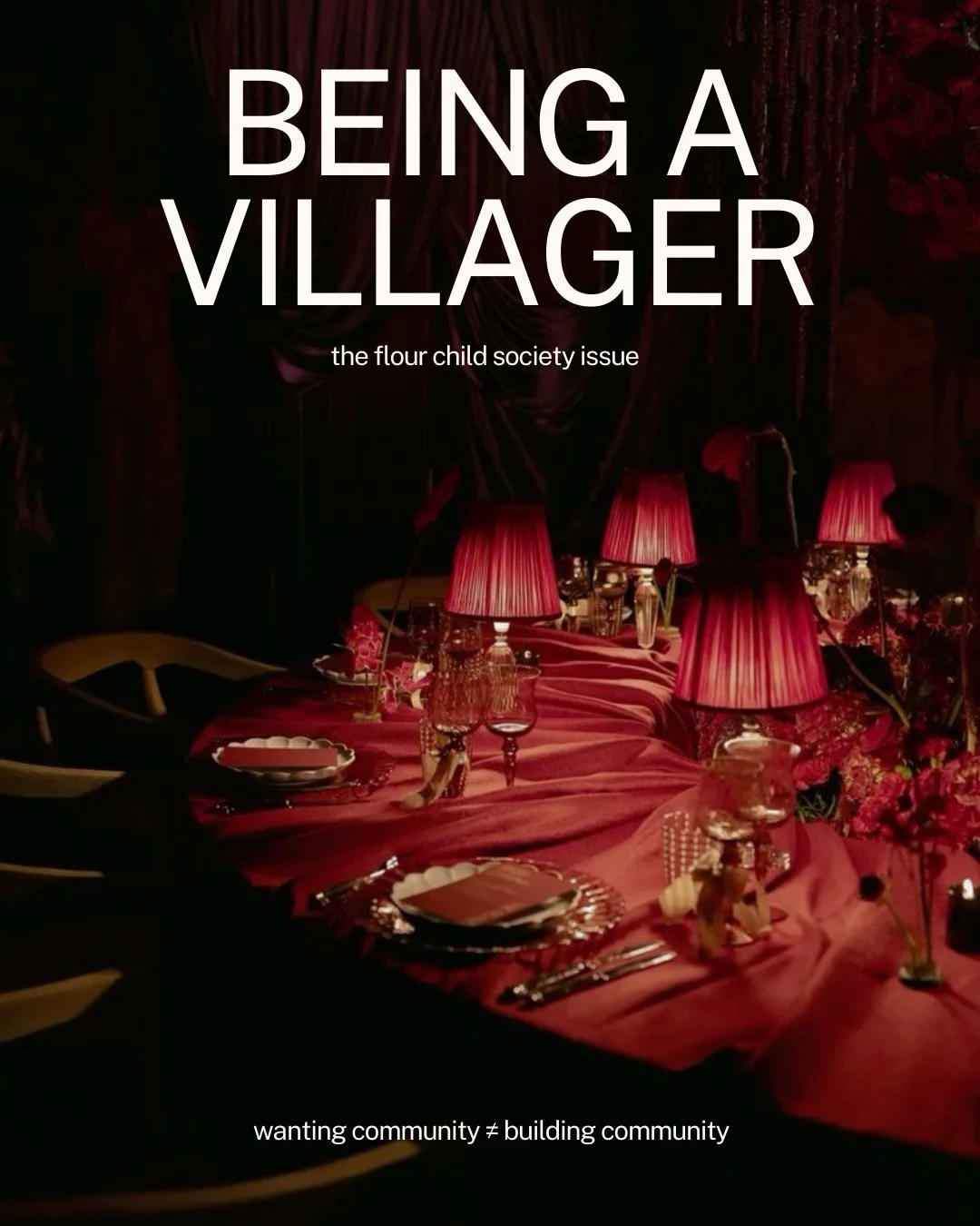 community is formed, not found ❤️